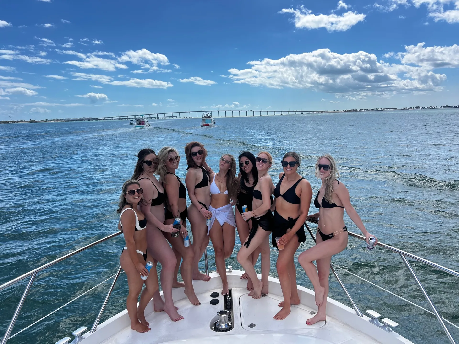  Miami 50ft luxurious Yacht . Jetski available