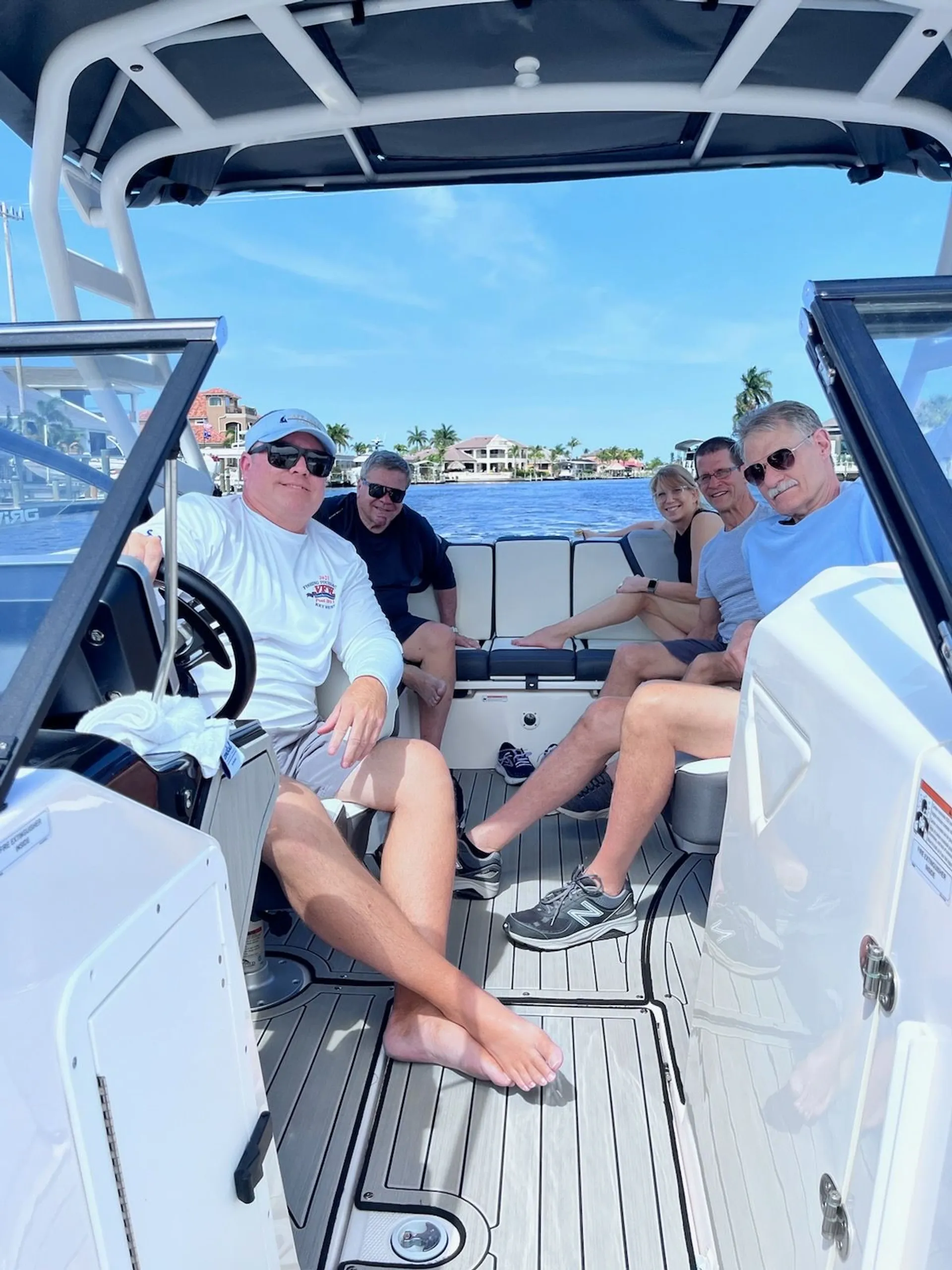 Boating in Pure Luxury