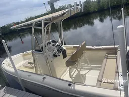 2016 Scout XSF w/150 Yamaha in the heart of Matlacha and Pine Island