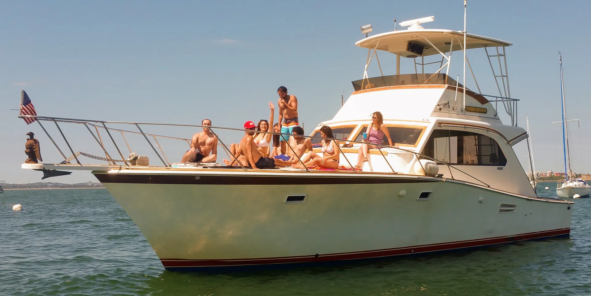 Sea the Best of Boston Harbor aboard Indiscretion!