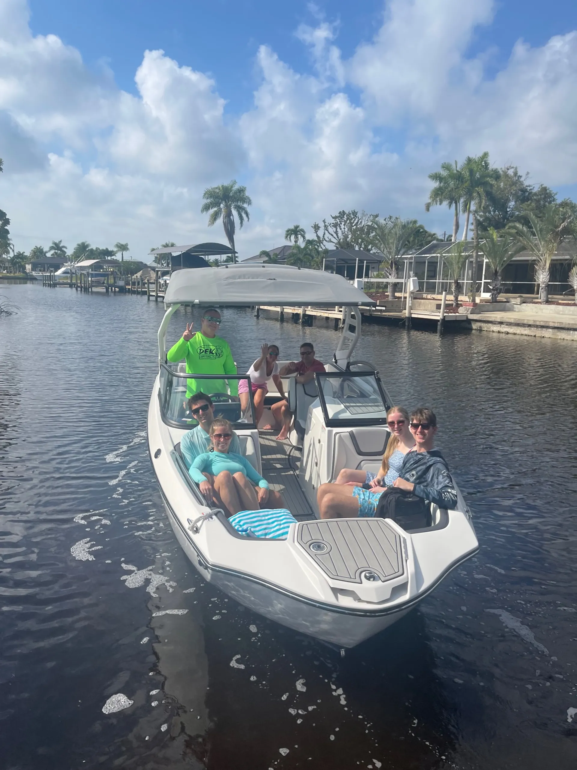 Boating in Pure Luxury