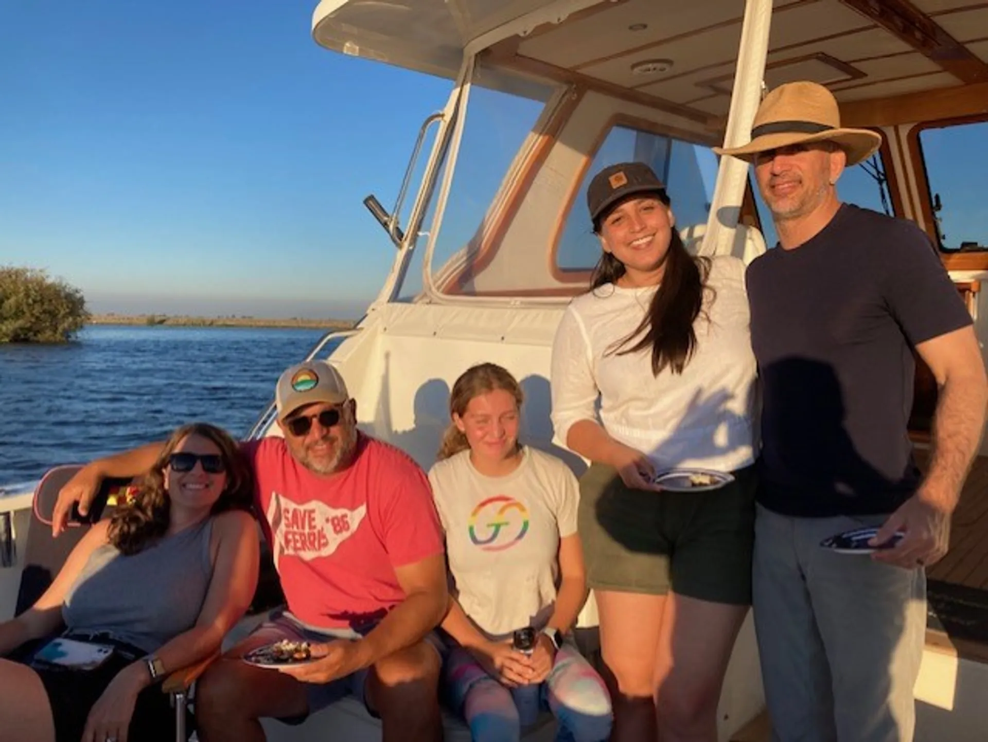 Cruise The Delta on a Classy 42' Sabre Yacht