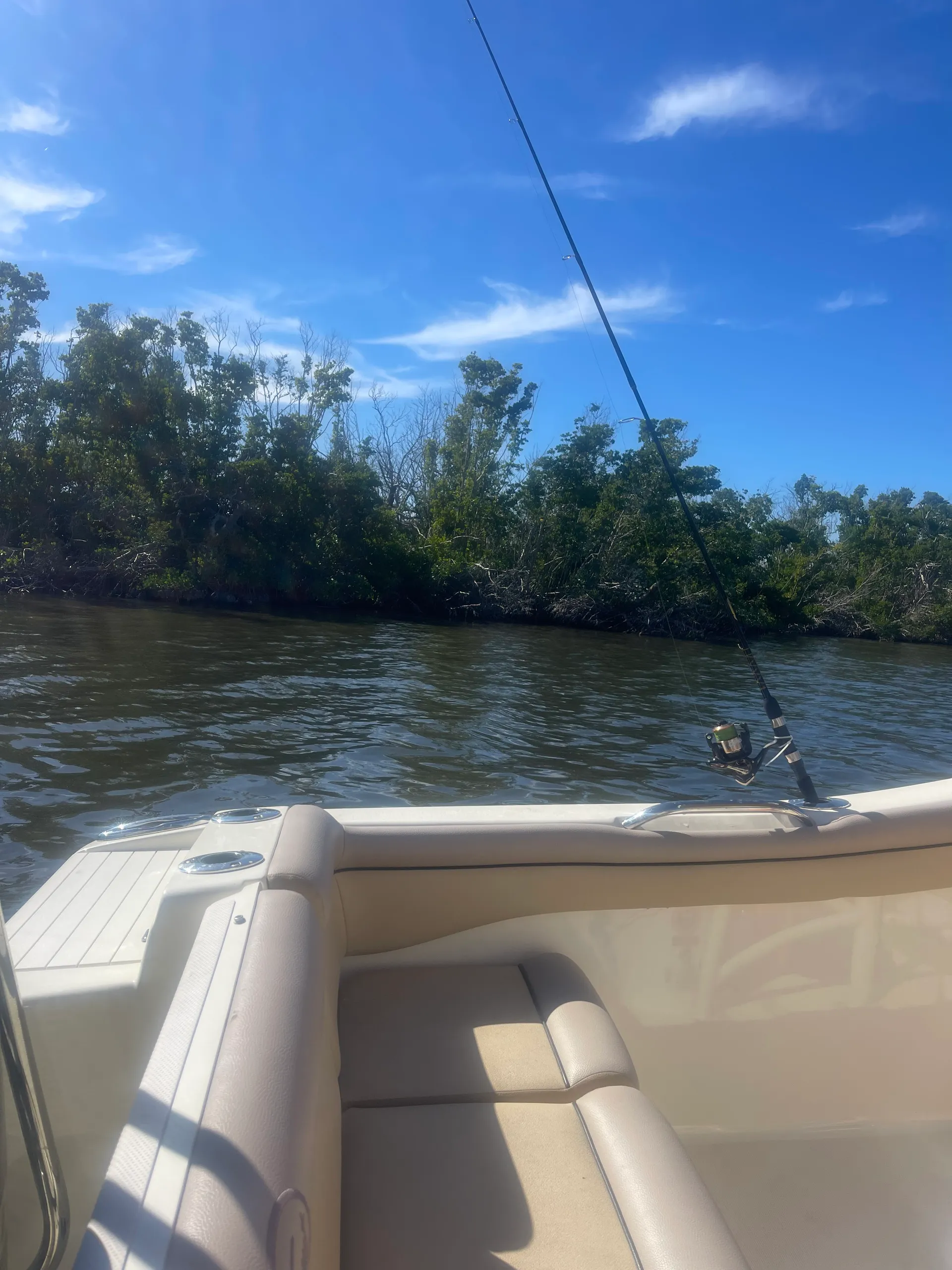 2016 Scout XSF w/150 Yamaha in the heart of Matlacha and Pine Island