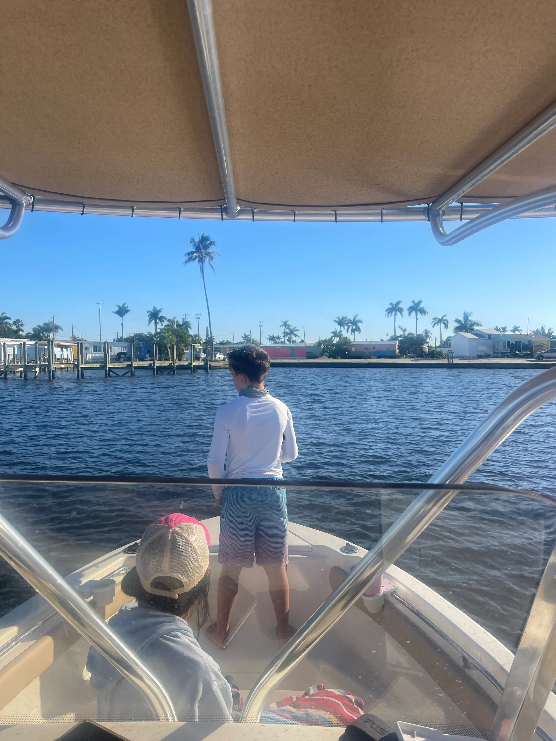 2016 Scout XSF w/150 Yamaha in the heart of Matlacha and Pine Island