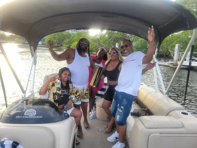 Rent a Sunchaser pontoon in Fort Lauderdale, FL near me