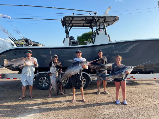 Rent a Yellowfin center console in Port Mansfield, TX near me