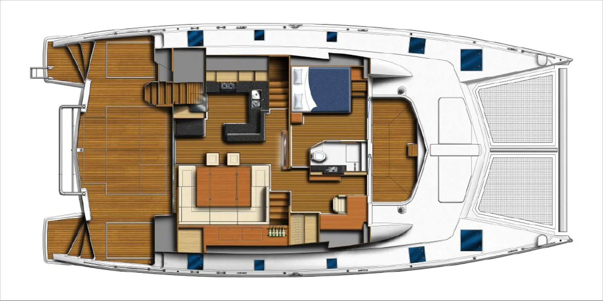 58 leopard super luxury catamaran new 