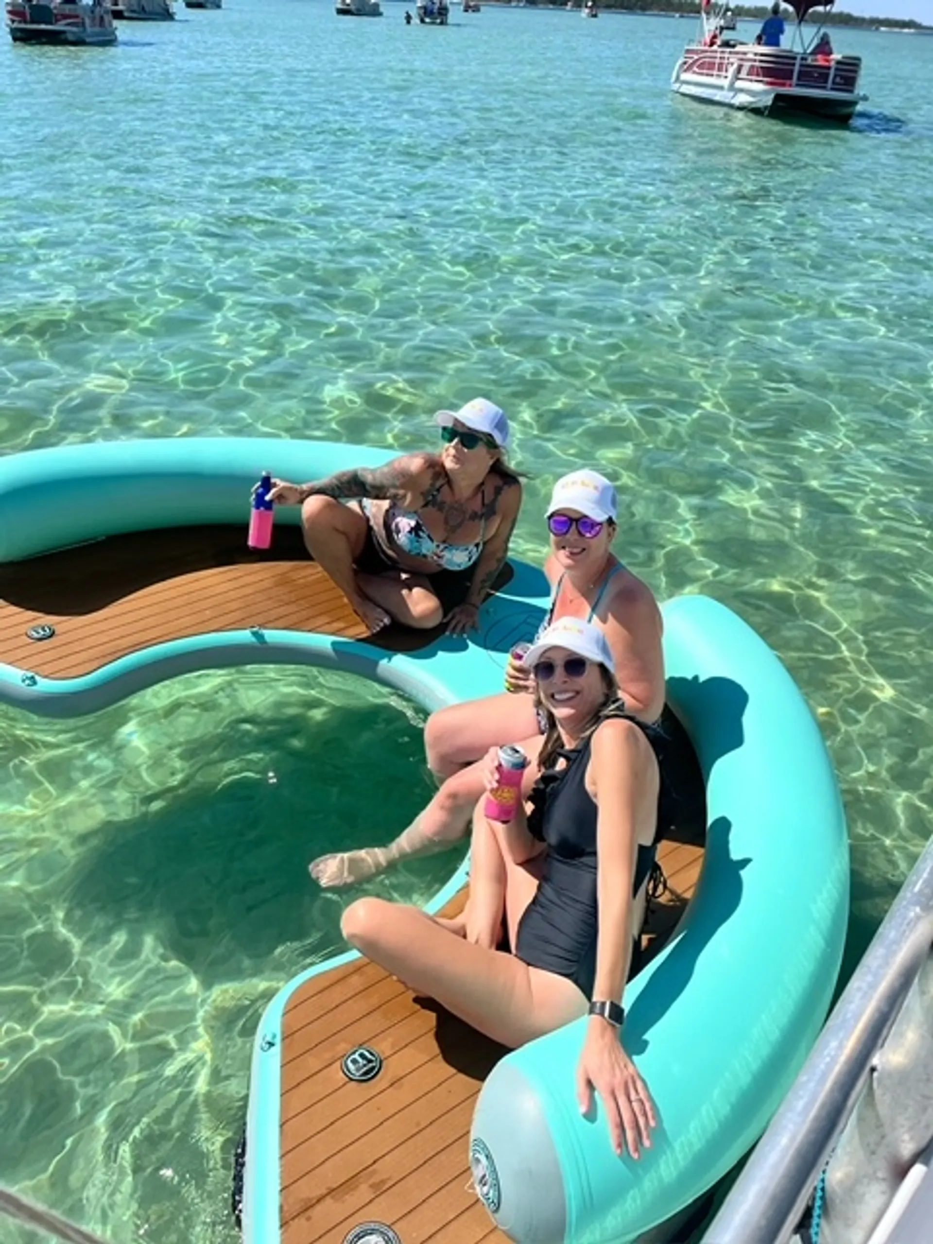 30’ X 10’ Double Decker Tritoon! Crab Island/Destin