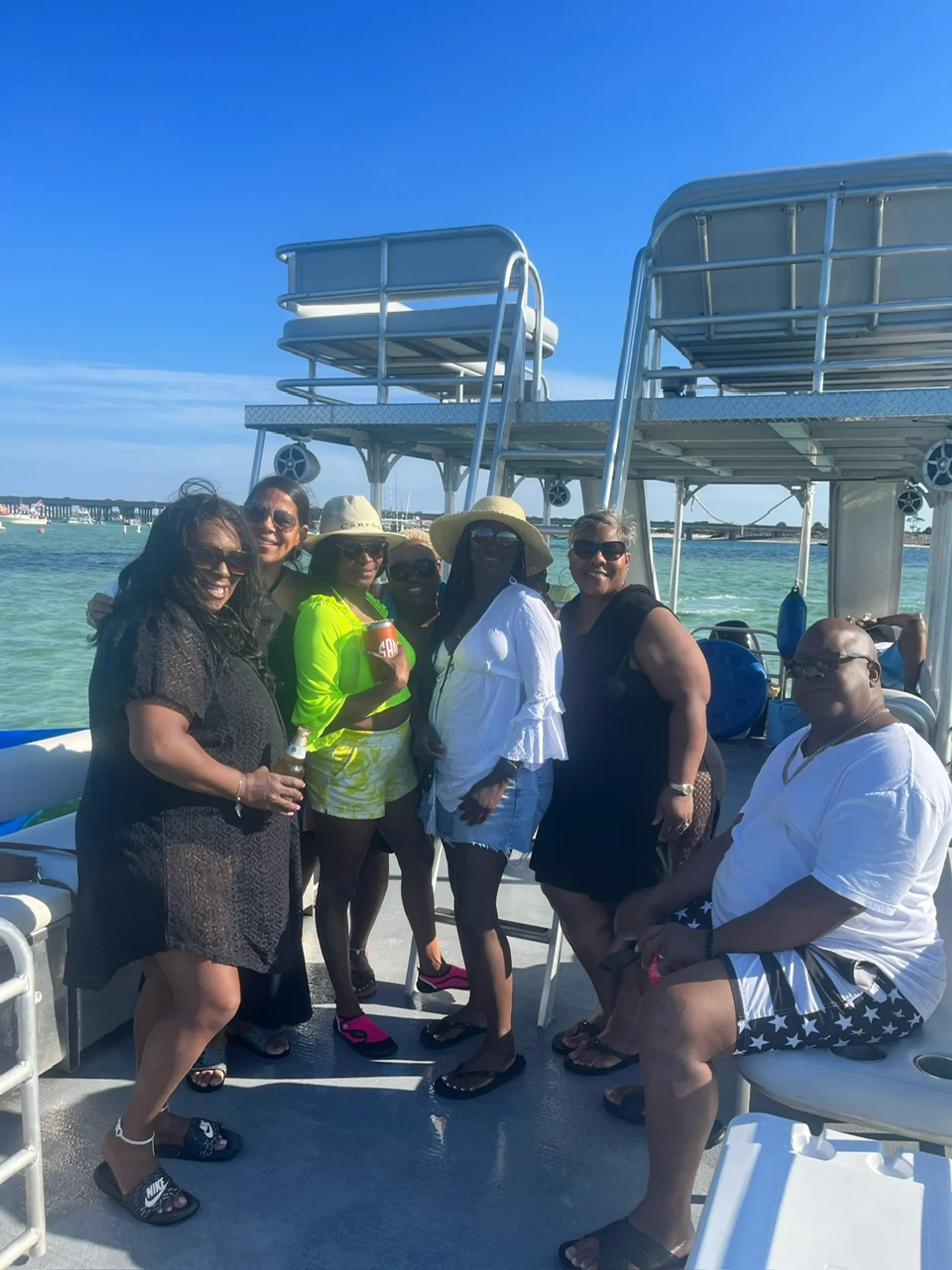 30’ X 10’ Double Decker Tritoon! Crab Island/Destin