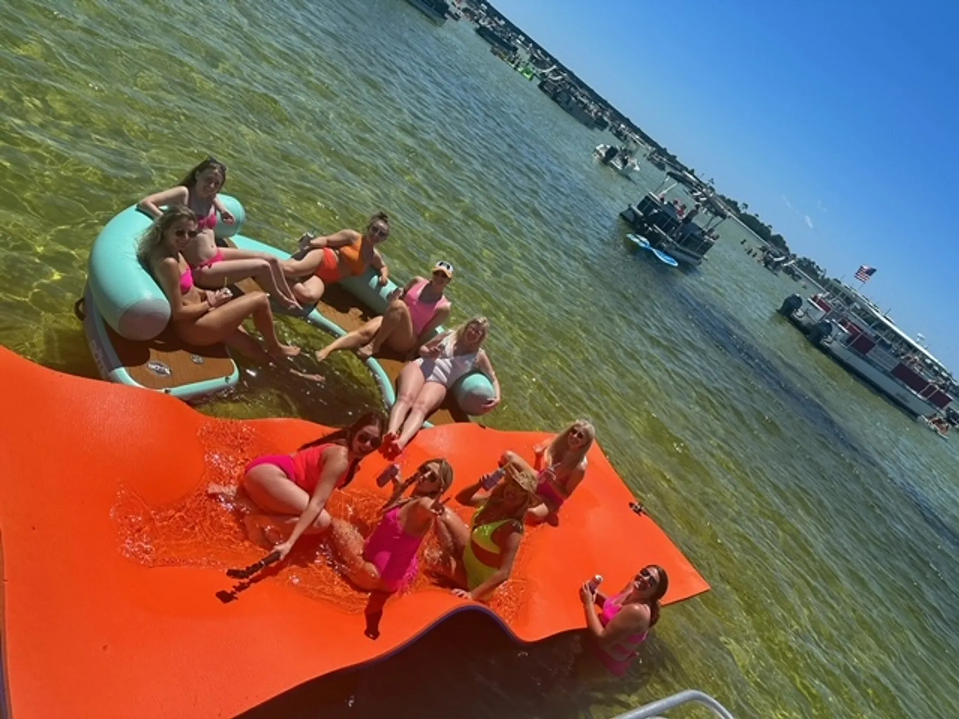 30’ X 10’ Double Decker Tritoon! Crab Island/Destin