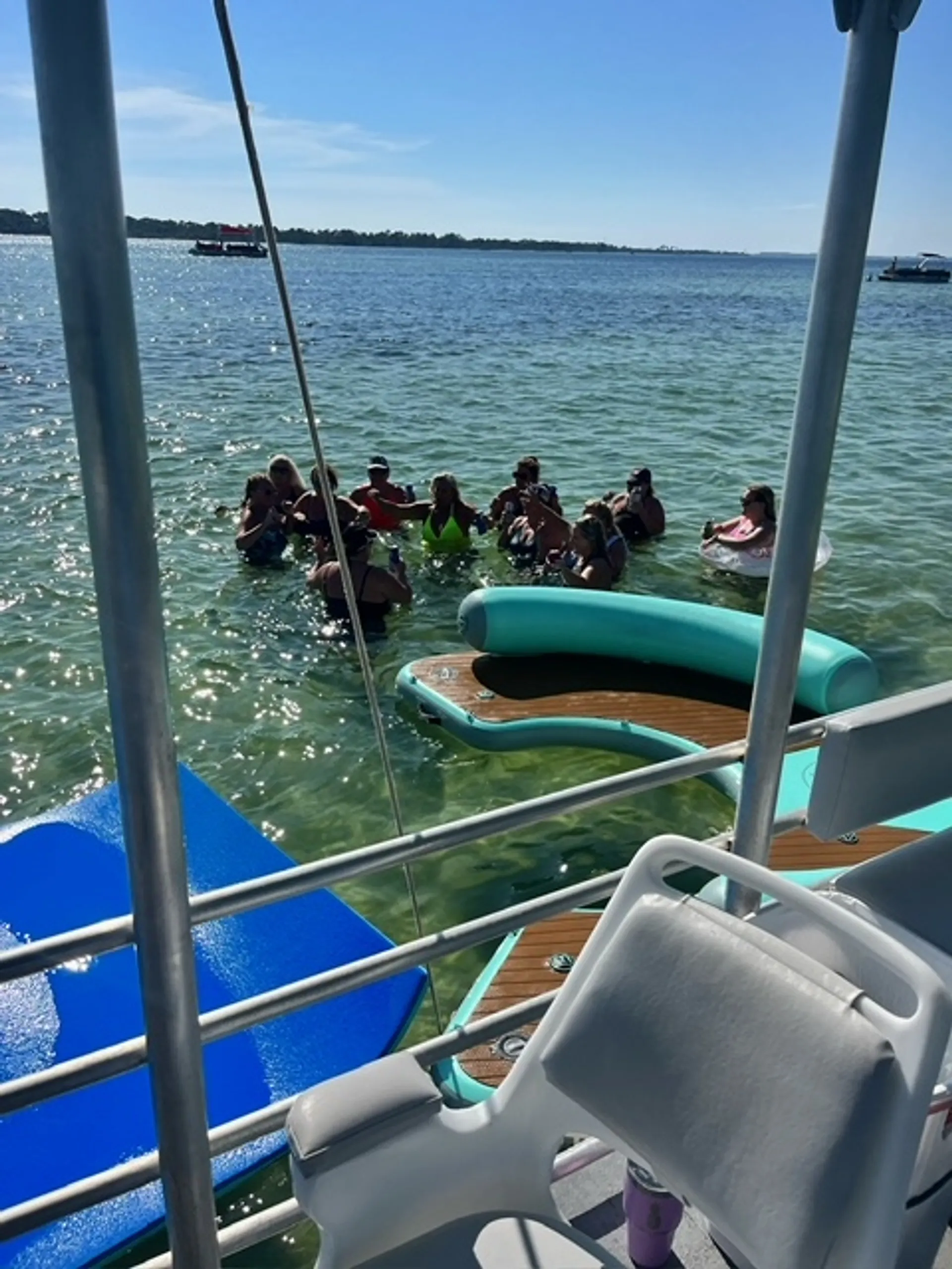 30’ X 10’ Double Decker Tritoon! Crab Island/Destin