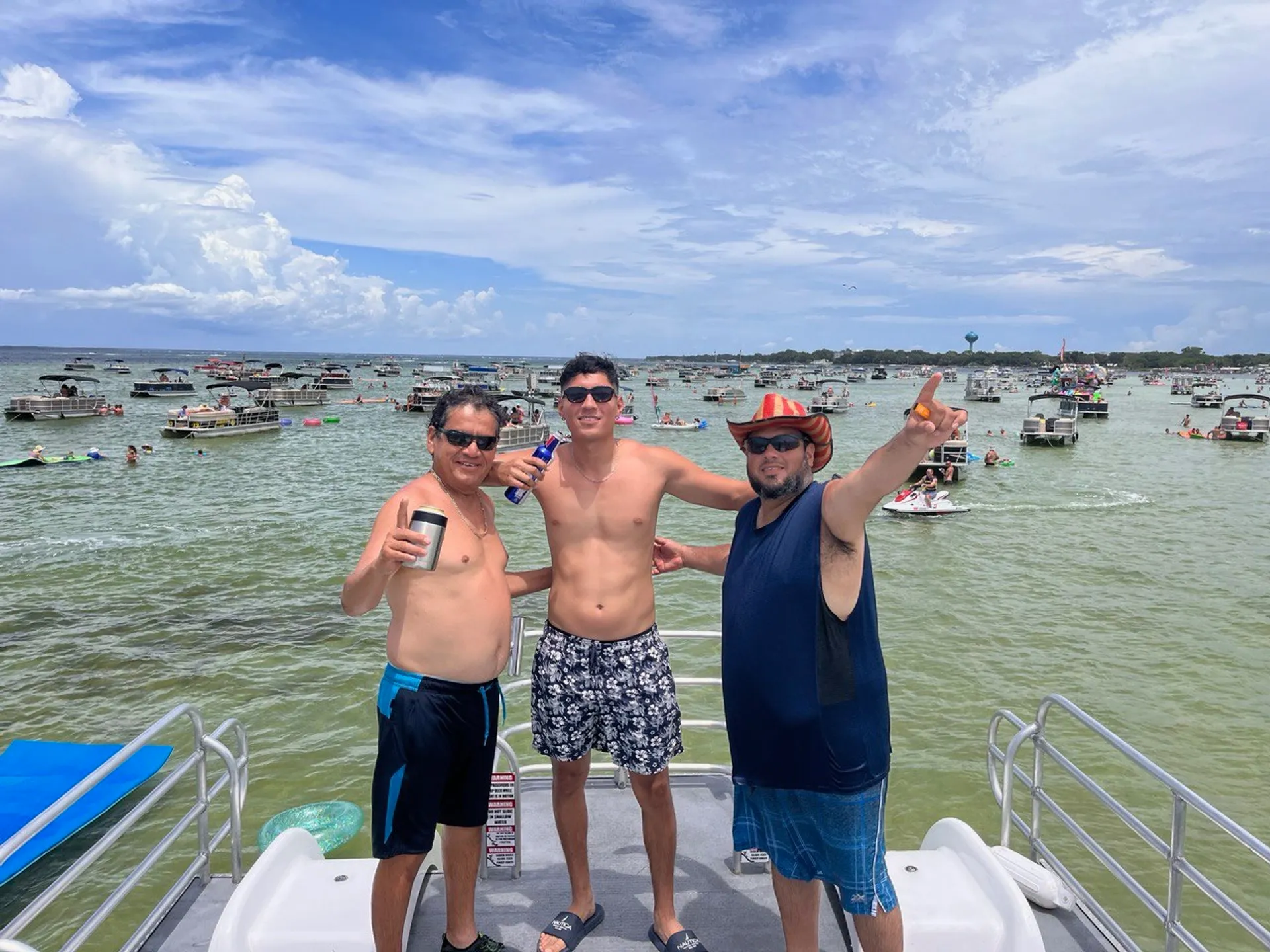 30’ X 10’ Double Decker Tritoon! Crab Island/Destin