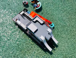 30’ X 10’ Double Decker Tritoon! Crab Island/Destin boat photo