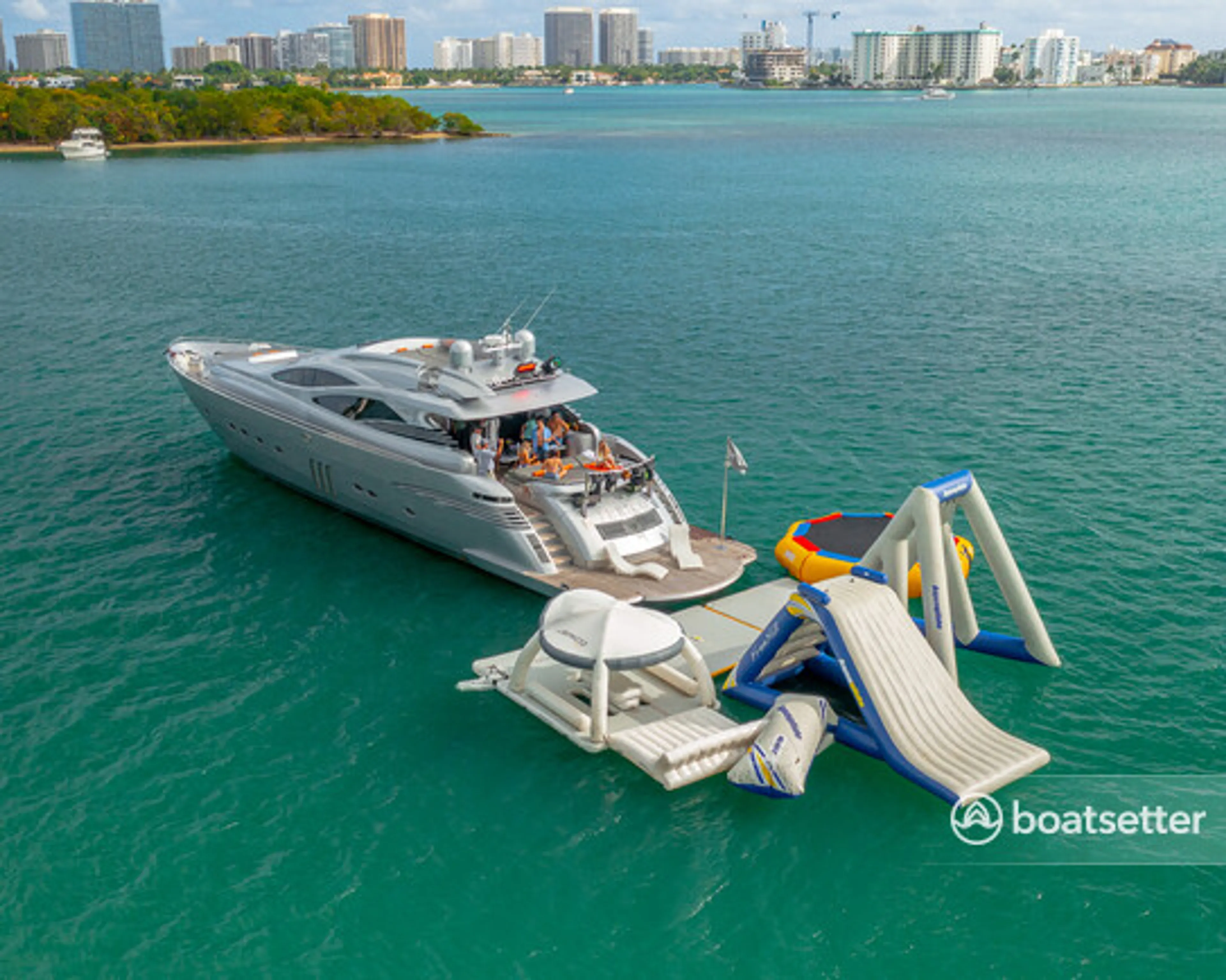 Rent a Pershing 94' in North Miami Beach, FL on Boatsetter