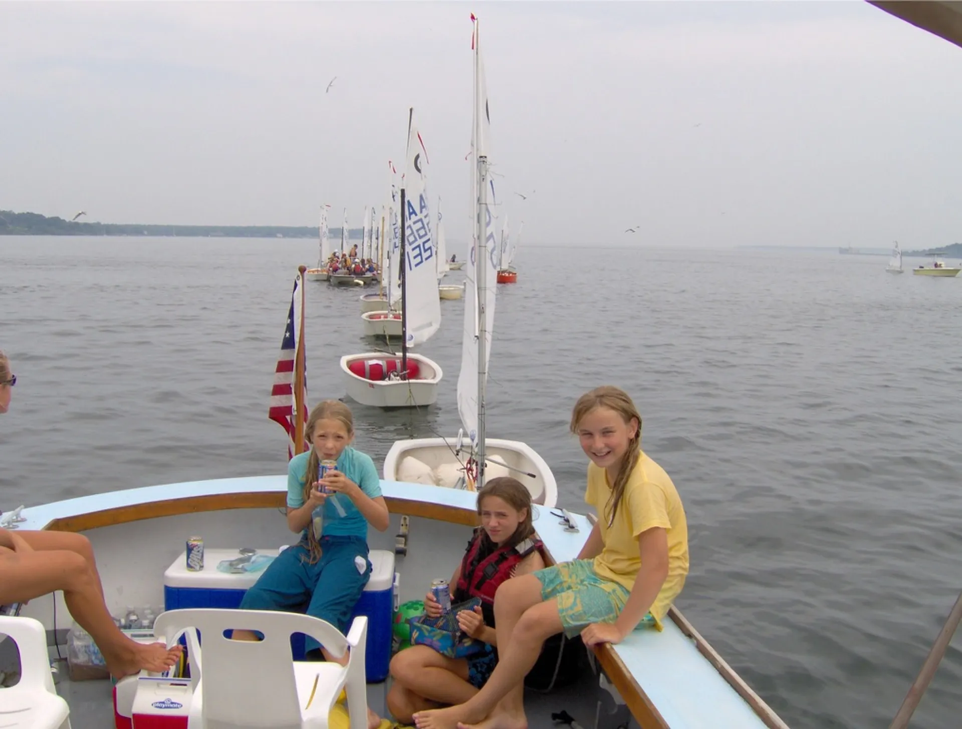 Spend the Day on Buzzards Bay aboard Petrel, a Dyer 29, 6 passengers