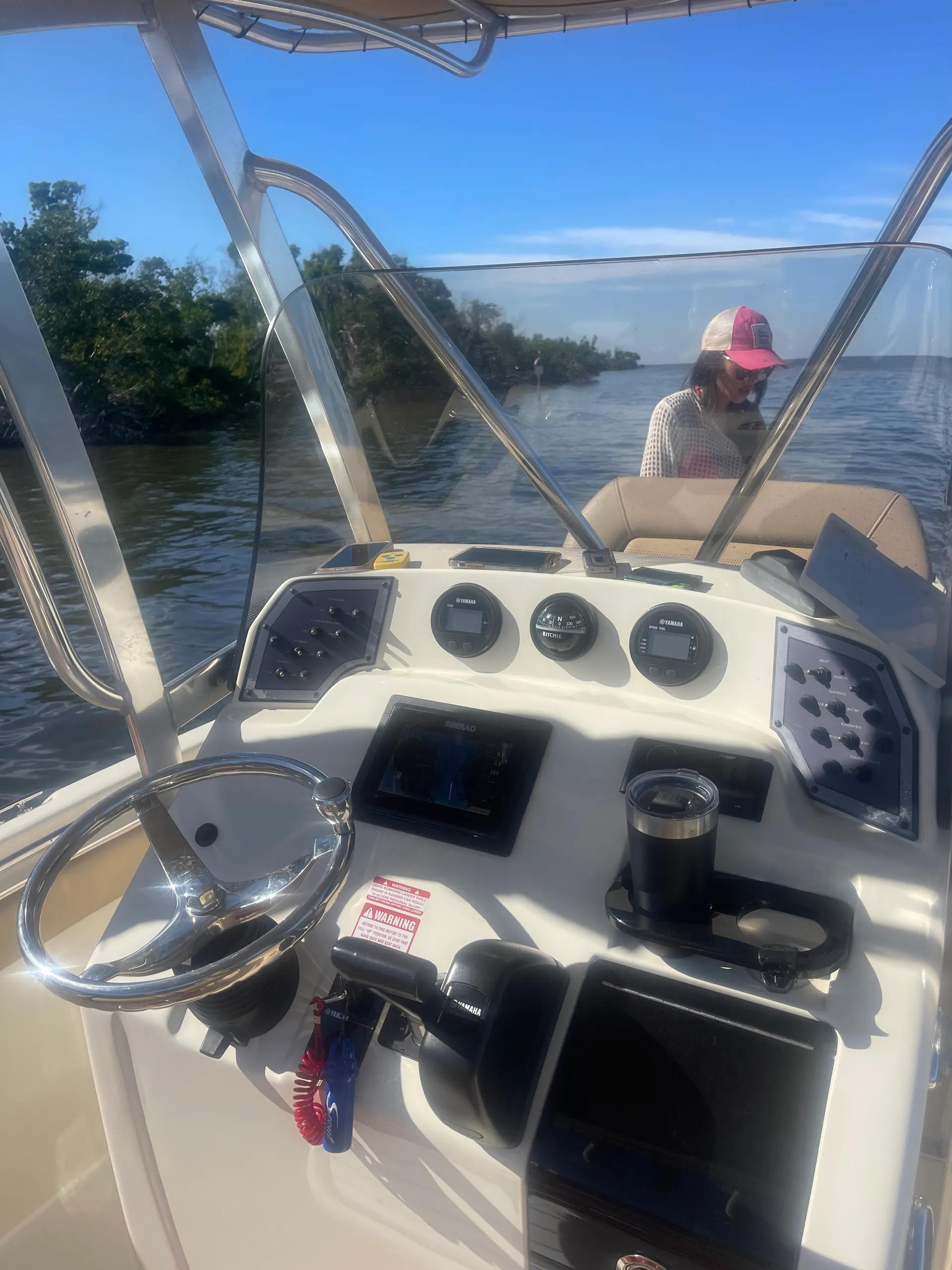 2016 Scout XSF w/150 Yamaha in the heart of Matlacha and Pine Island