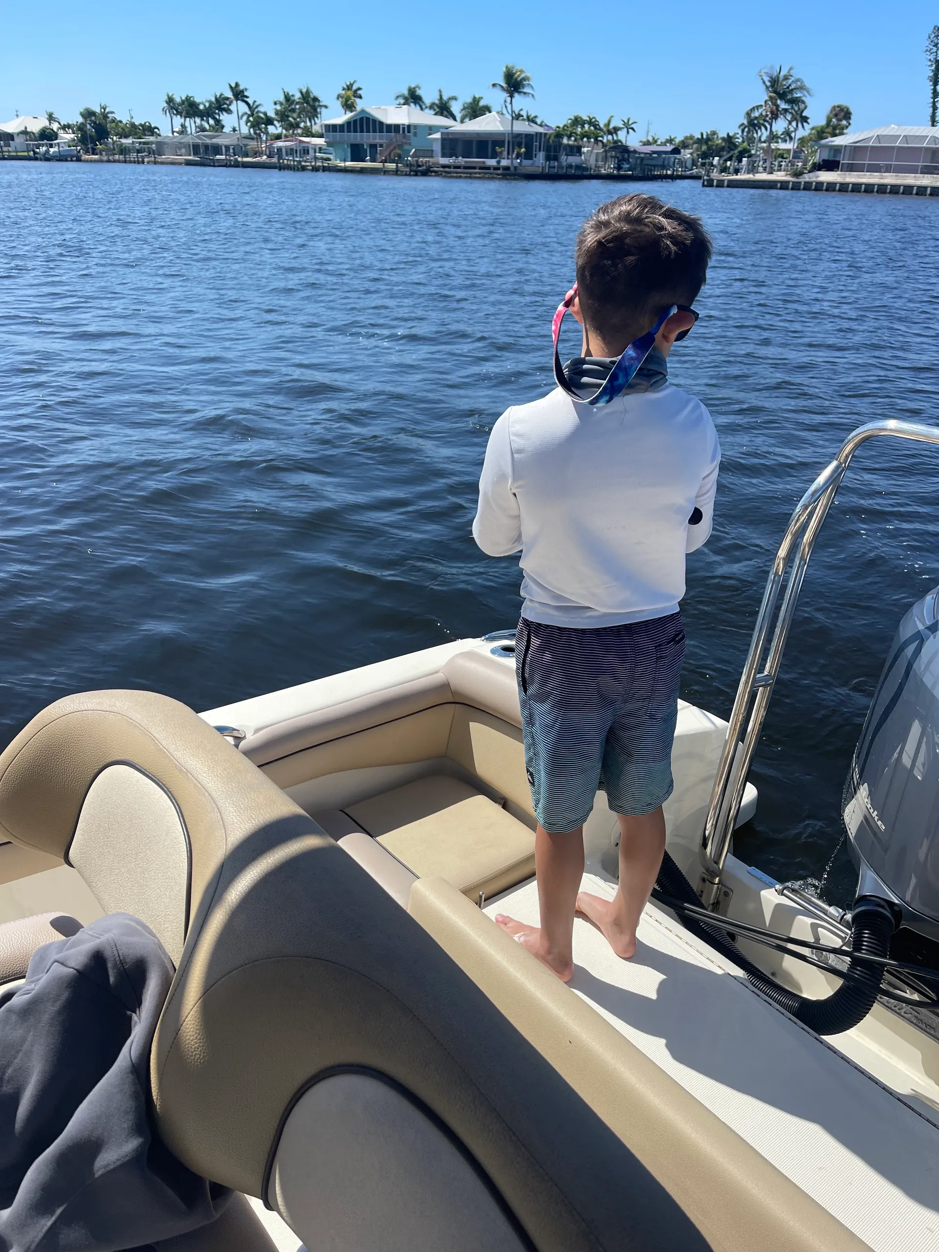 2016 Scout XSF w/150 Yamaha in the heart of Matlacha and Pine Island