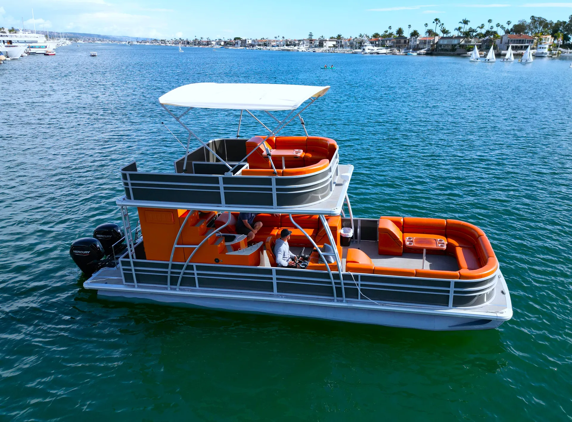 Double Decker Pontoon Boat- 33' (MAP25-0084)