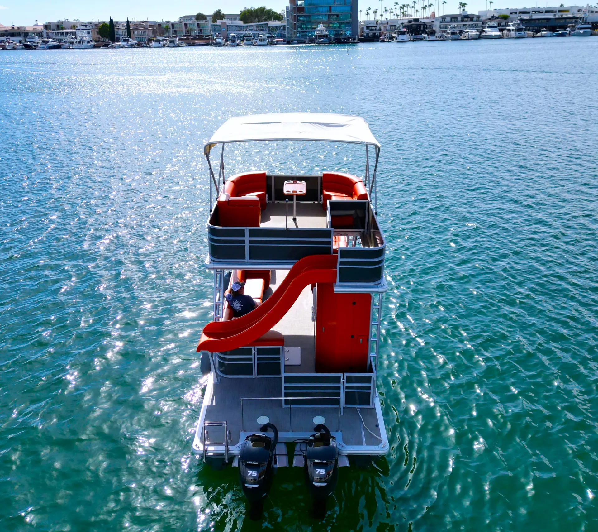 Double Decker Pontoon Boat- 33' (MAP25-0084)