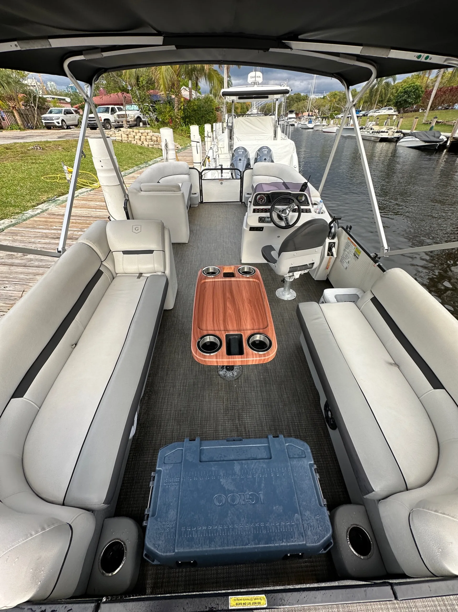 🐬 PORTOFINO 🐬 23 FT  PONTOON GODFREY 🌴 🎁 