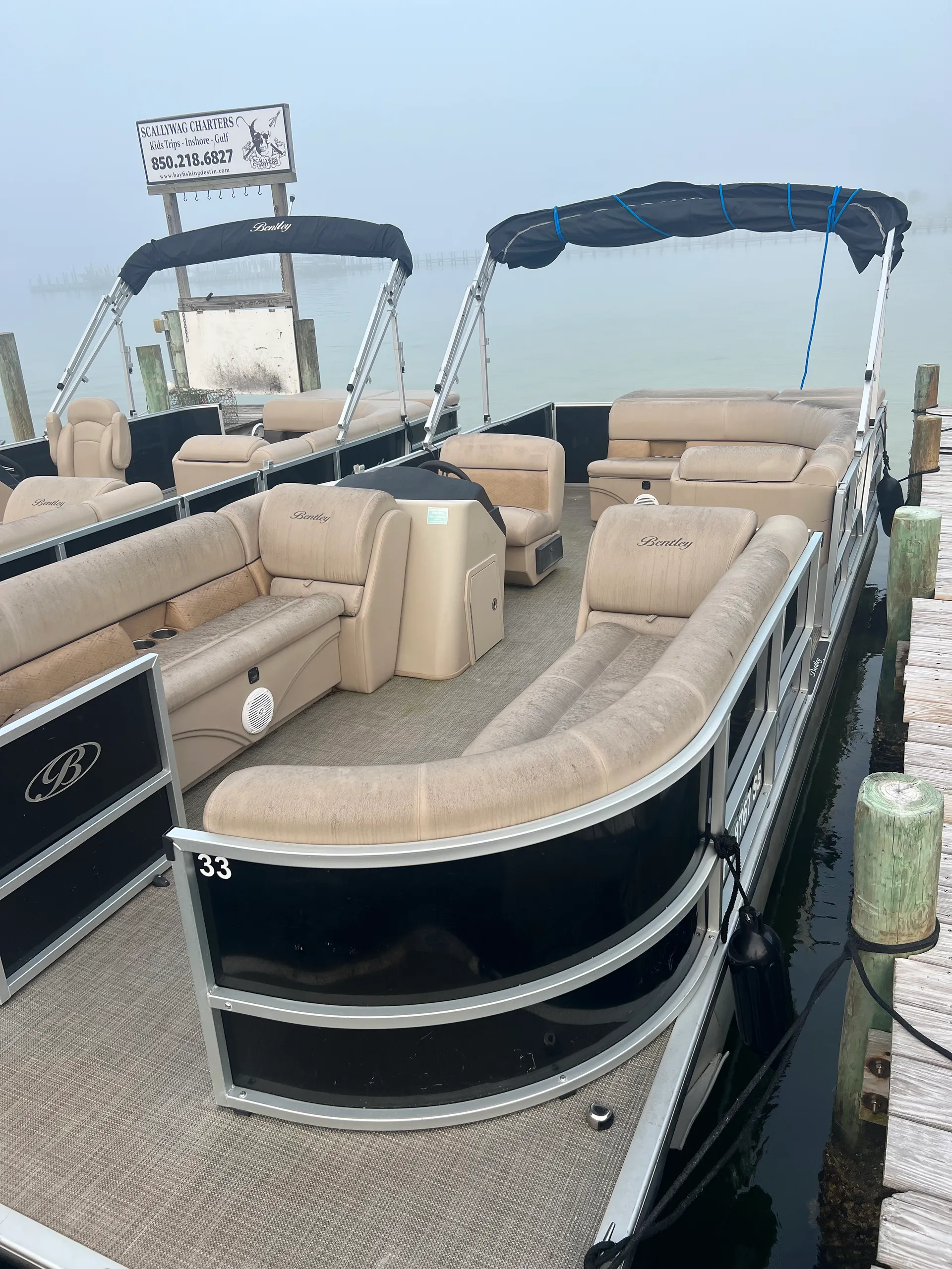 Cozy Bentley Pontoon For Crab Island! Ask For Free Floaties!