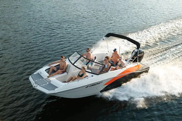 Rent a Starcraft  SVX Deck Boat bow rider in Garland, TX near me