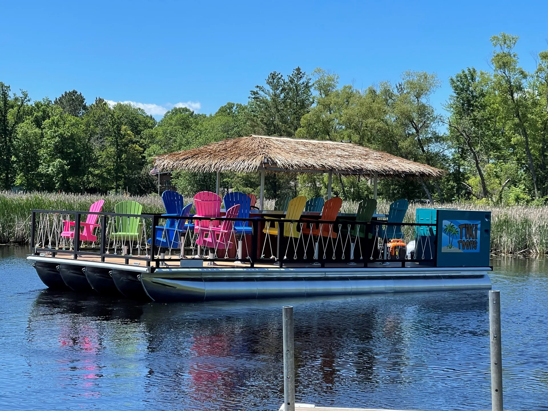 TikiToons Party Pontoon Ideal for larger groups