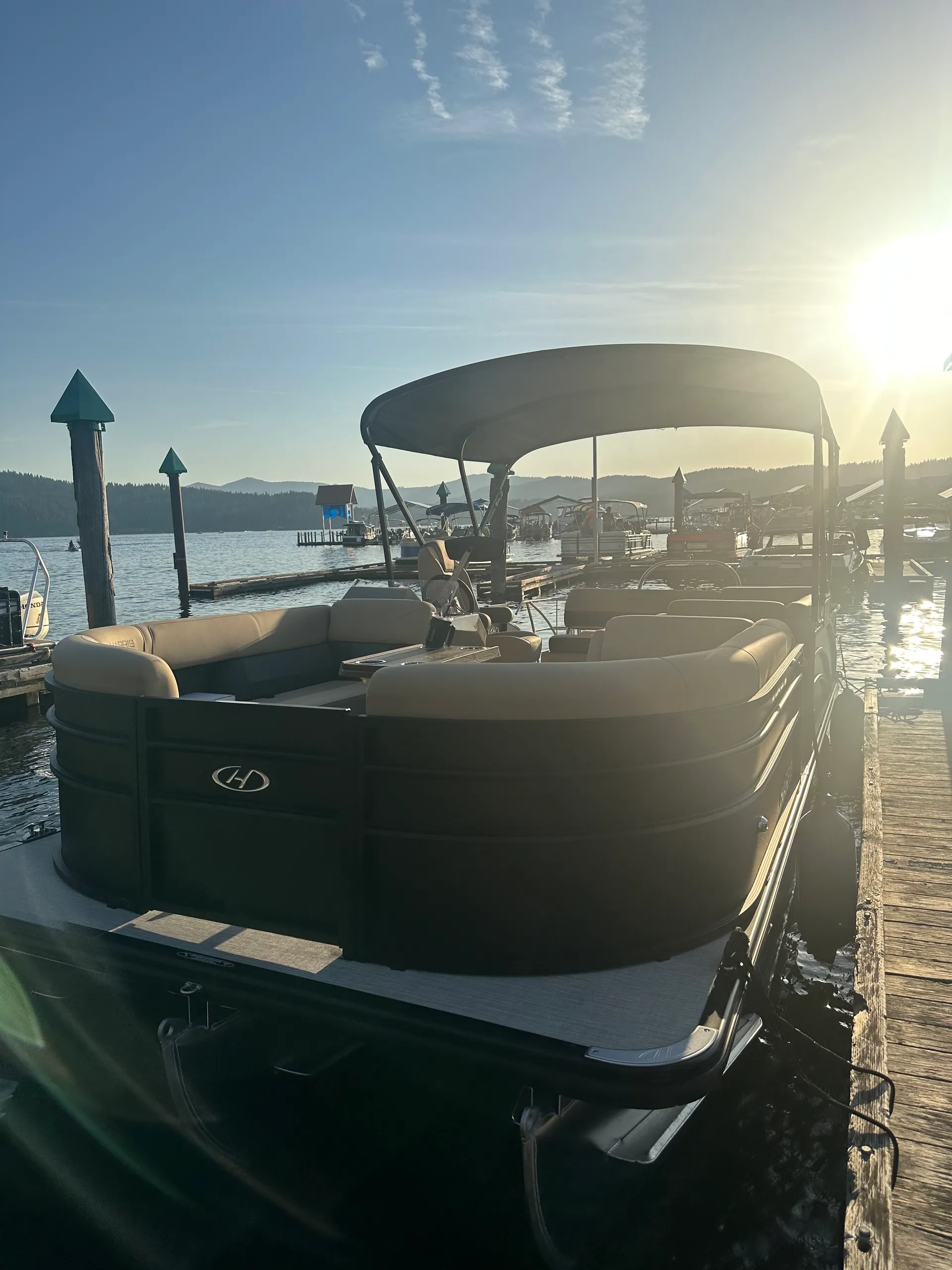 NEW 2023 Pontoon | Lake Coeur d' Alene