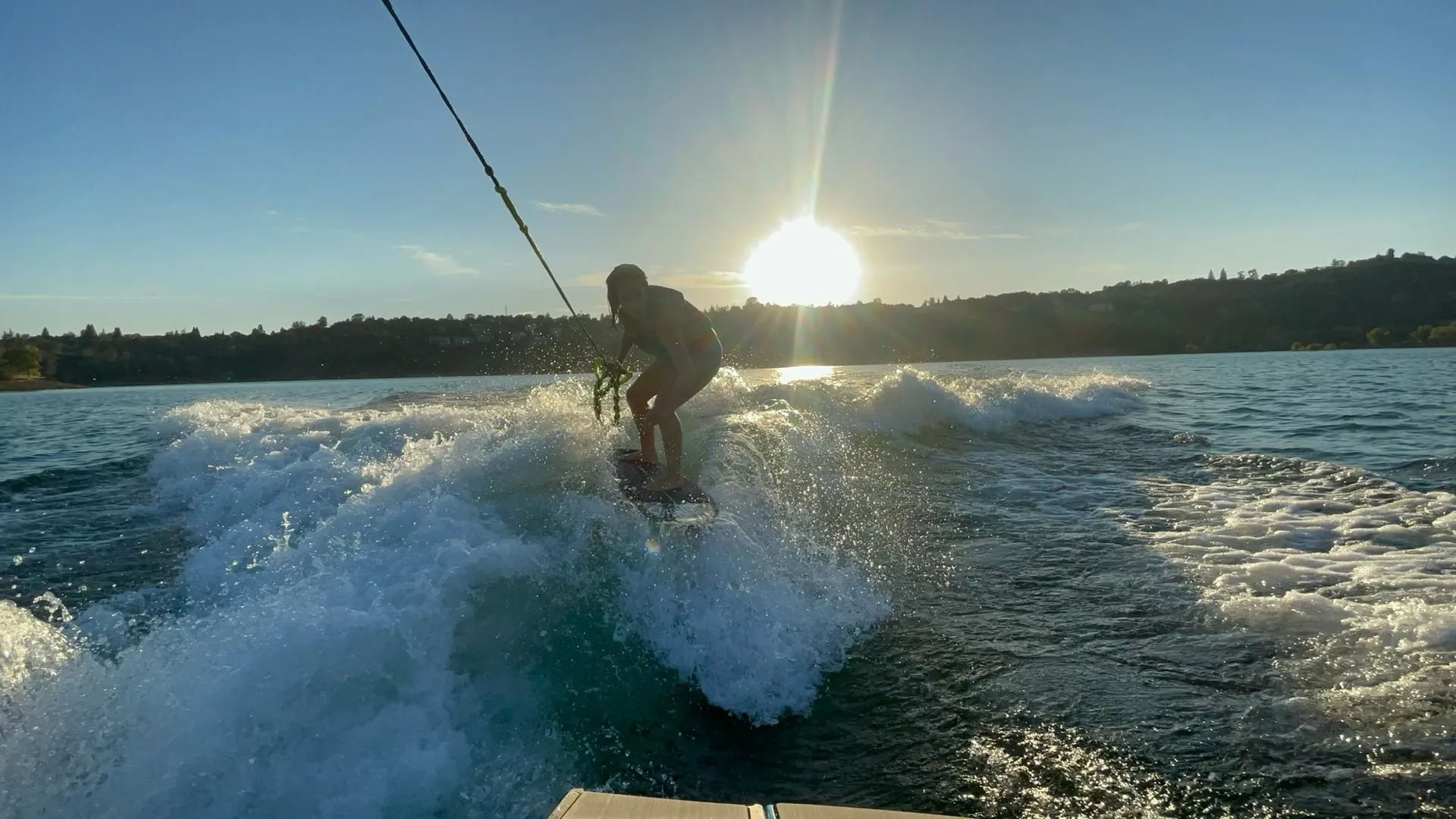 Folsom lake, Wakesurf, Tubing, Relaxing