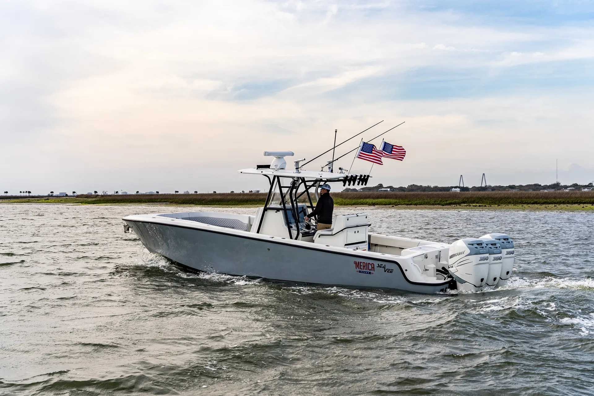 Sea Vee Boats 340b Open w/3-300 Verado in Isle of Palms, SC — photo 3