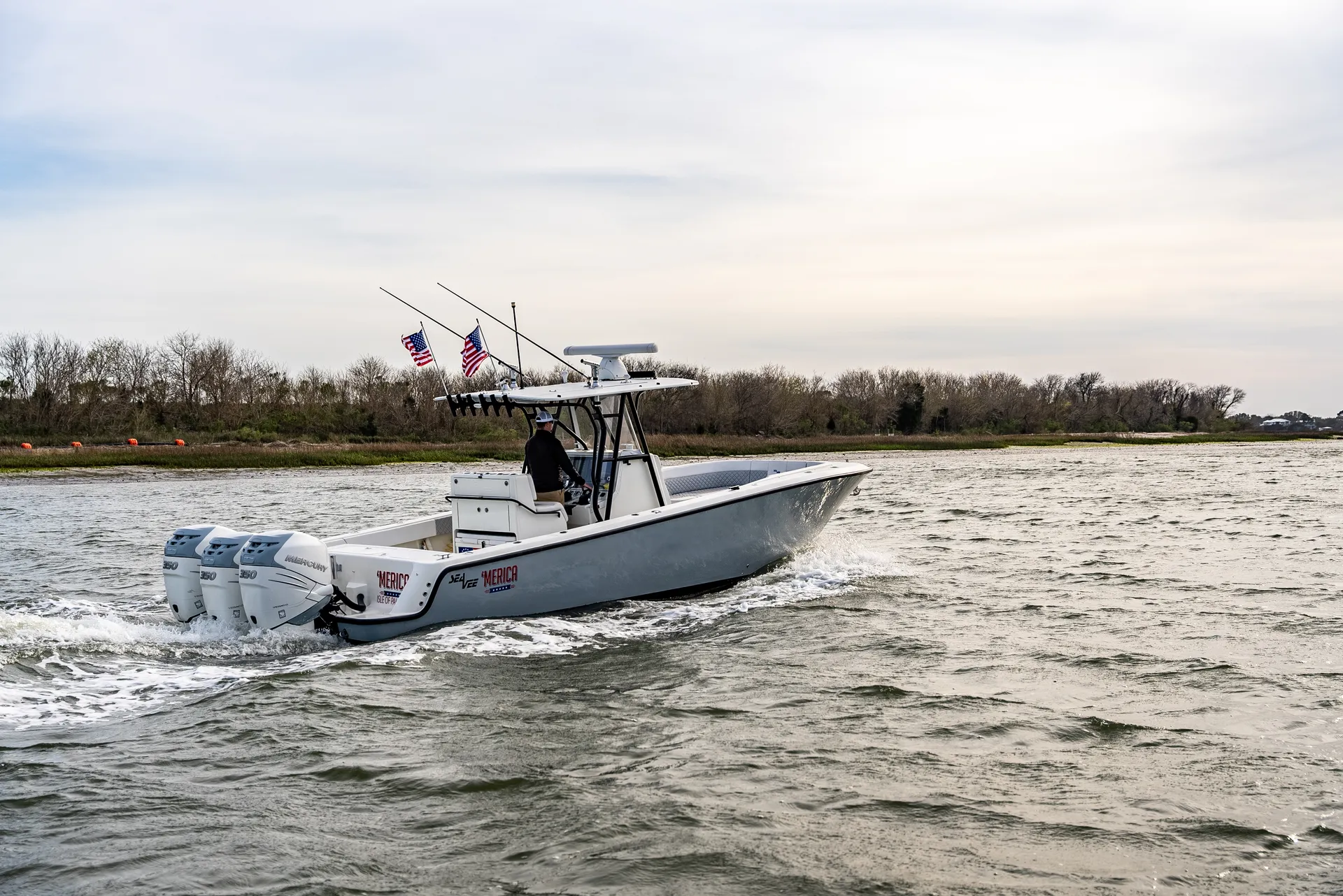 Sea Vee Boats 340b Open w/3-300 Verado in Isle of Palms, SC — photo 6