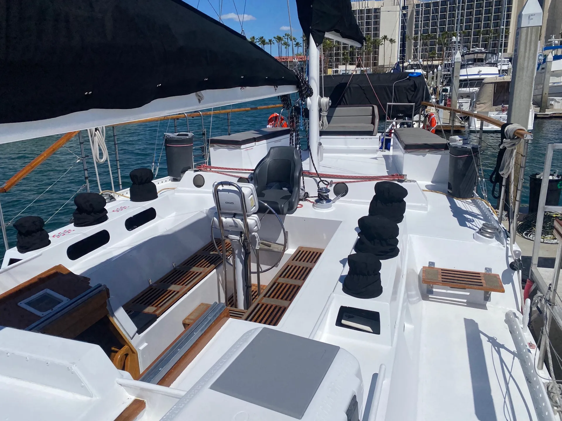 60’ Sailing Yacht Romancing The Wind, up to 35 guests!  