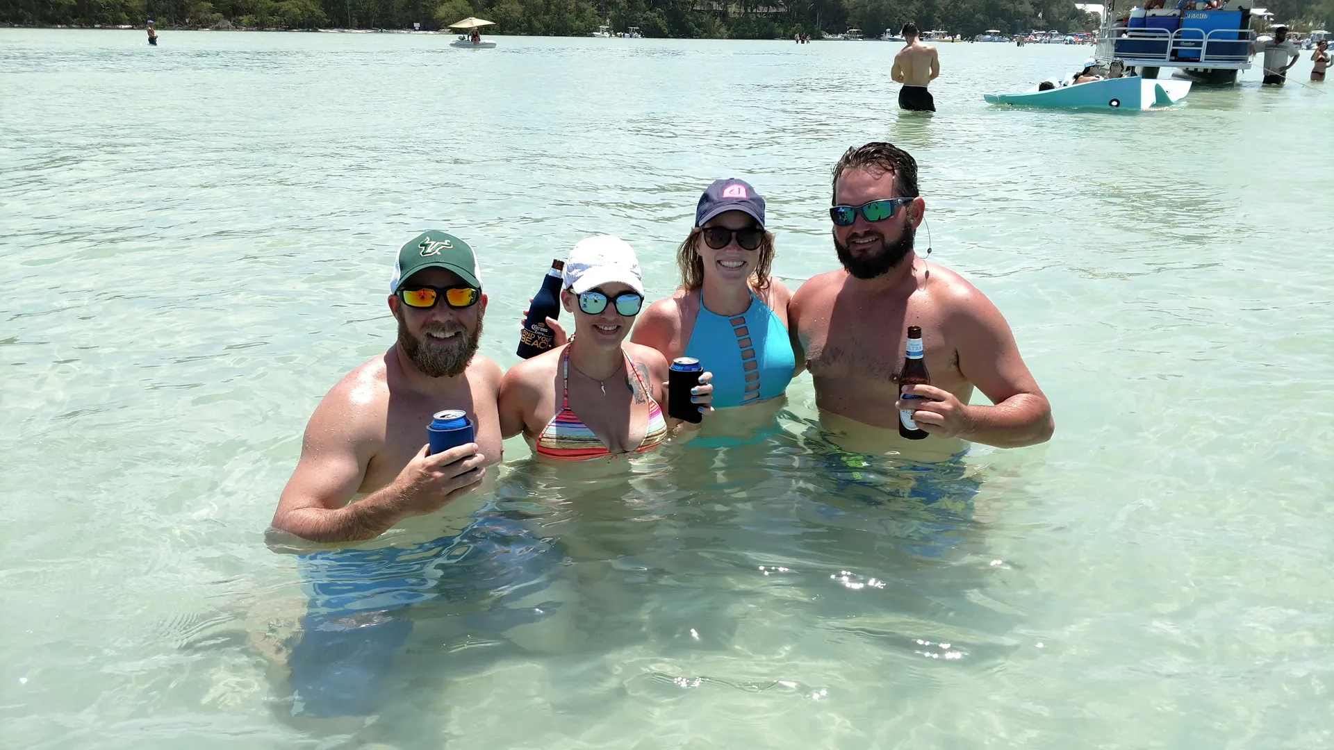 Fantastic Voyage on 2022 - 23’ Tritoon - up to 12 passengers + fishing