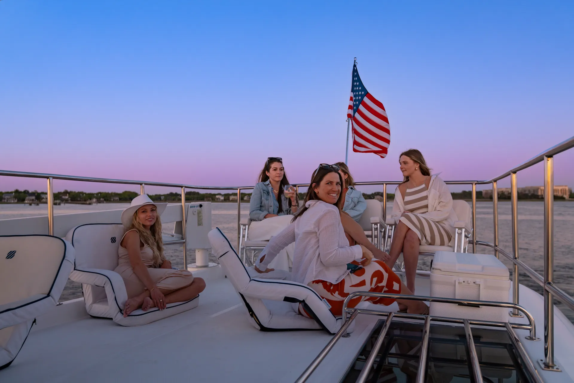 Beautiful 60 ft. Motor Yacht based in the Charleston Harbor!