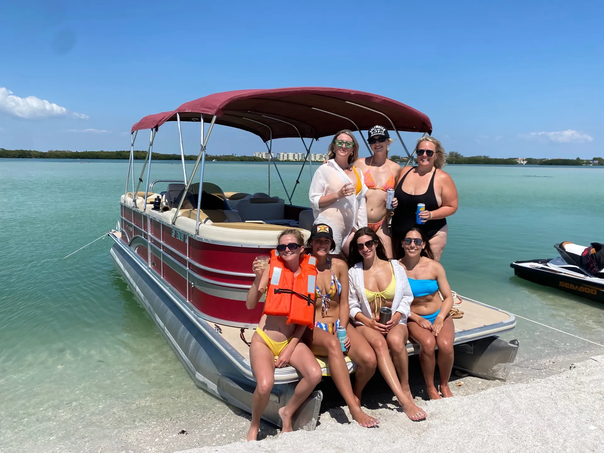 Flexible pickup locations.  up to 11 passengers John’s pass-shell key 