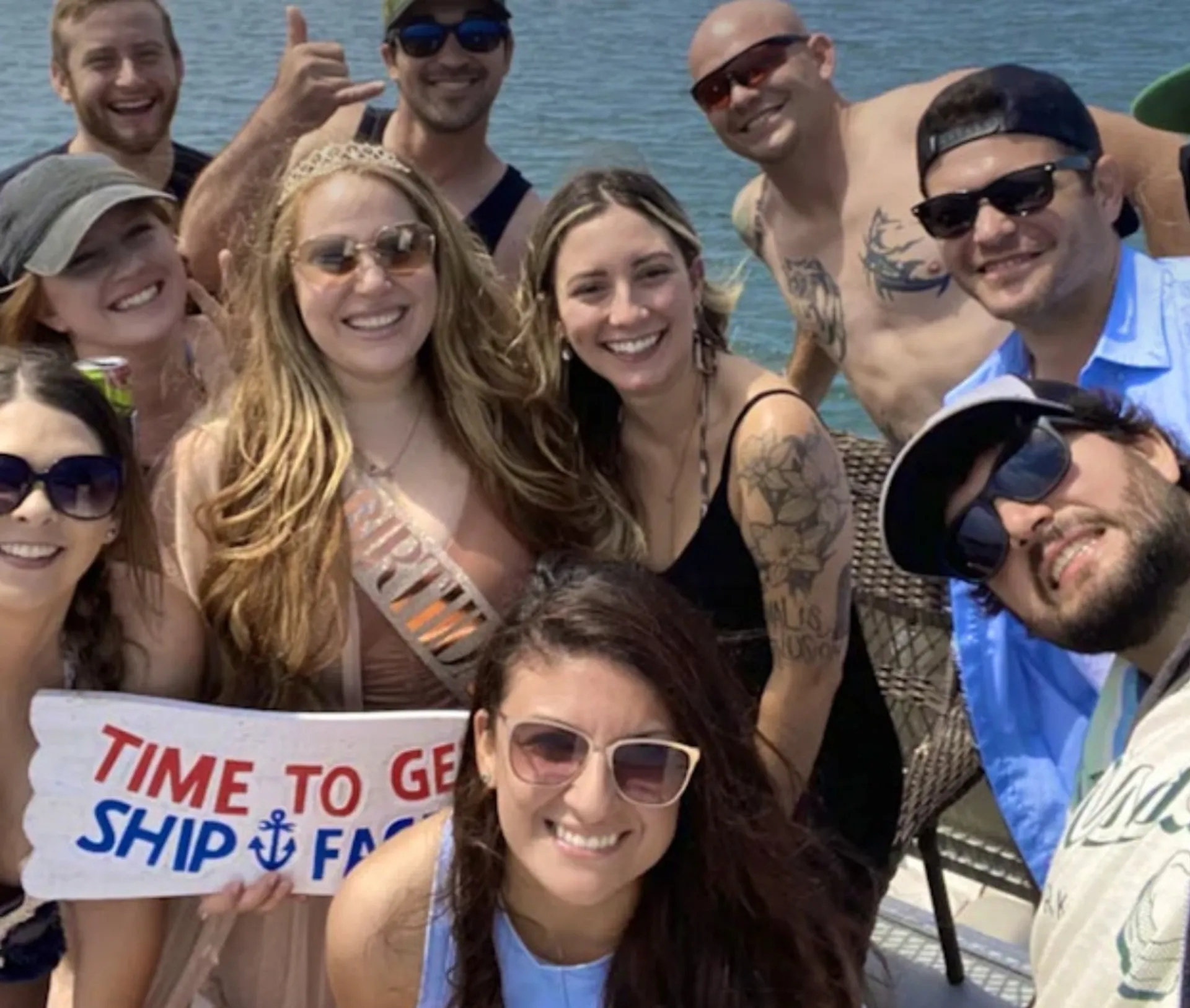 Its Party Time! Premium Double Decker on the Bay- Firetable, Waterslid