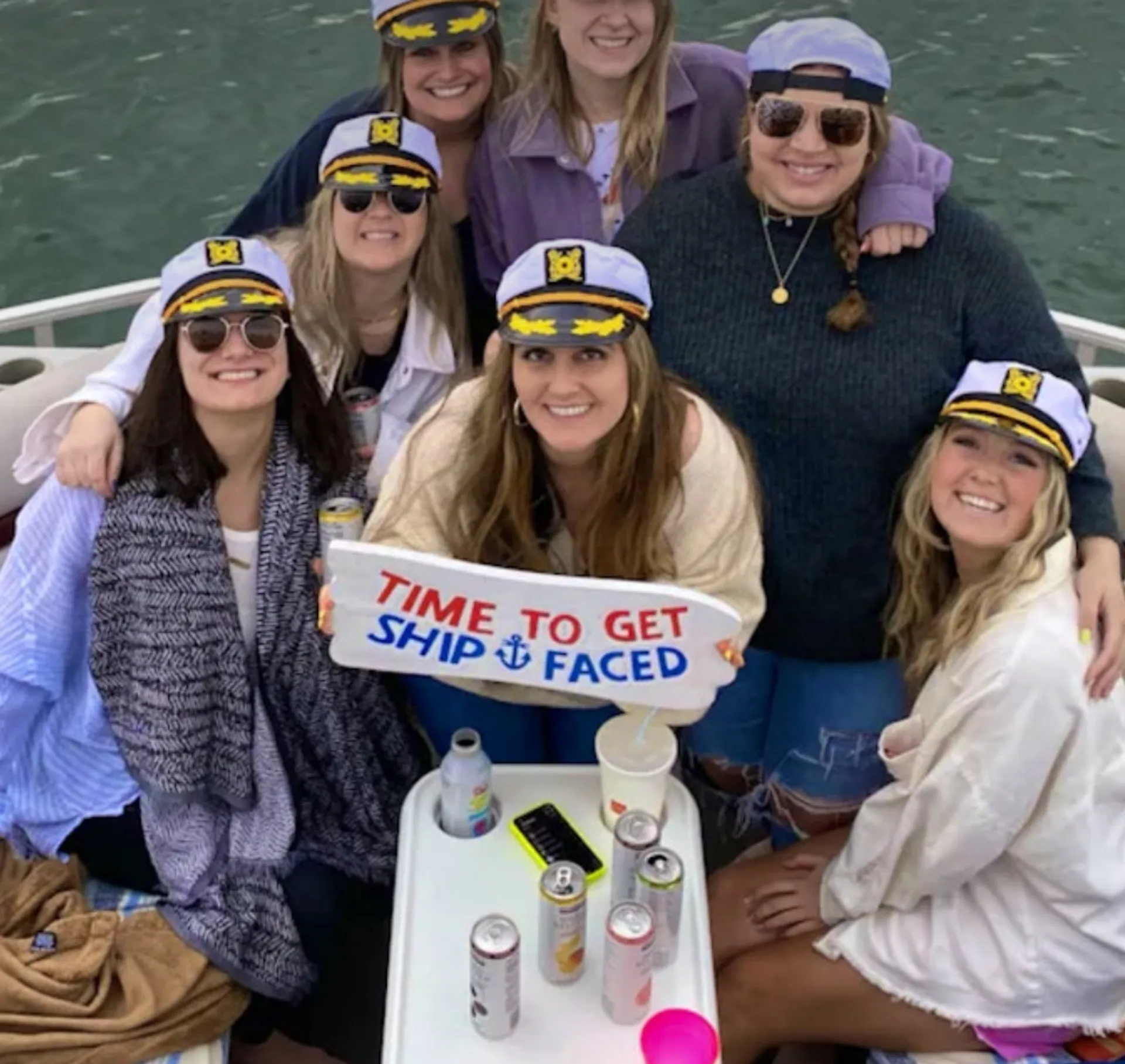 Its Party Time! Premium Double Decker on the Bay- Firetable, Waterslid