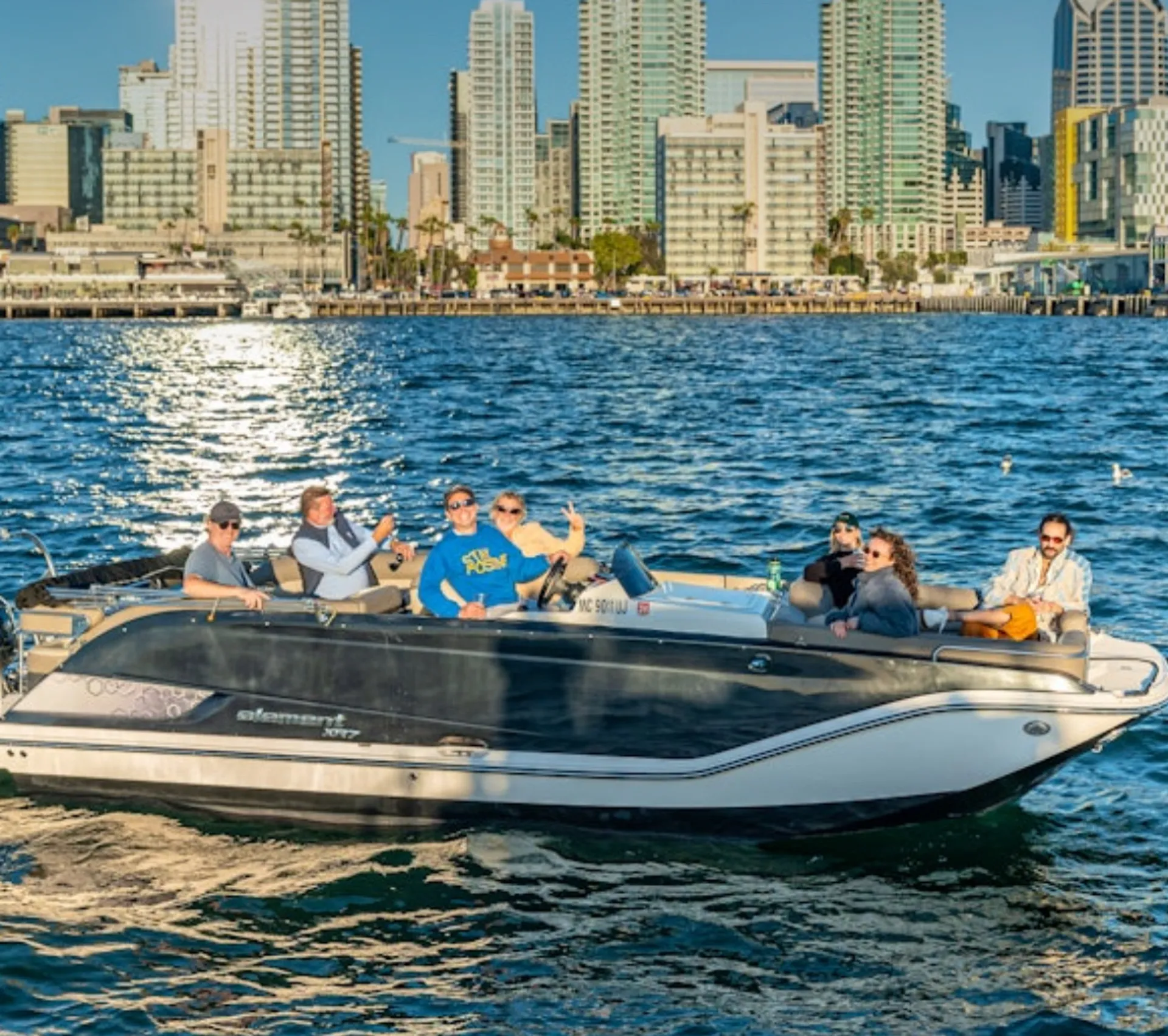 Its Party Time! Premium Double Decker on the Bay- Firetable, Waterslid