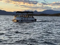 Let’s have a party on the water!! Lowe 22' 150HP Pontoon Lake Pleasant boat photo