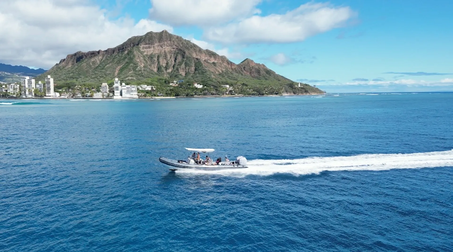 High-Speed RHIB (Rigid Hull Inflatable Boat)