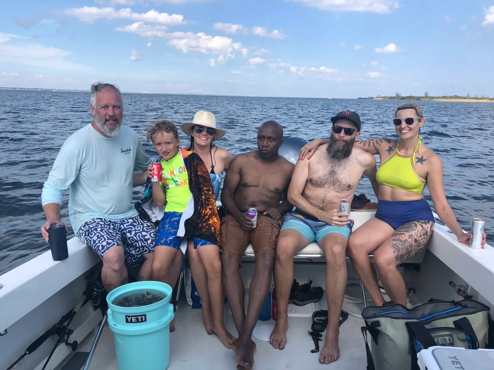Fire Island Fishing and Sandbars 