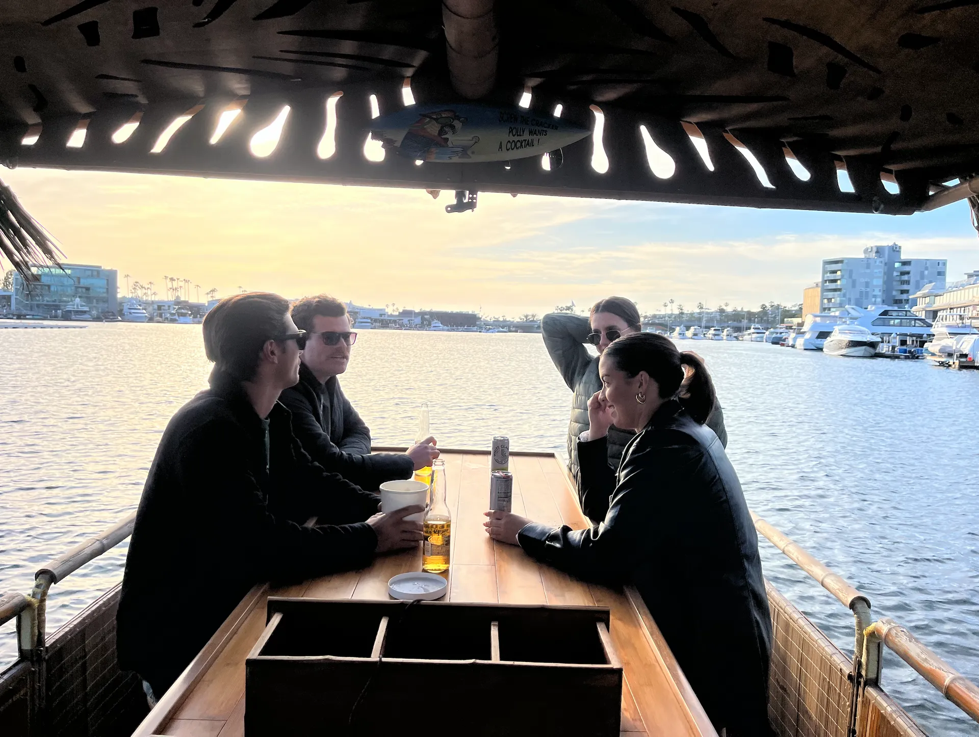 Newport Tiki Boat Cruise with Captain!