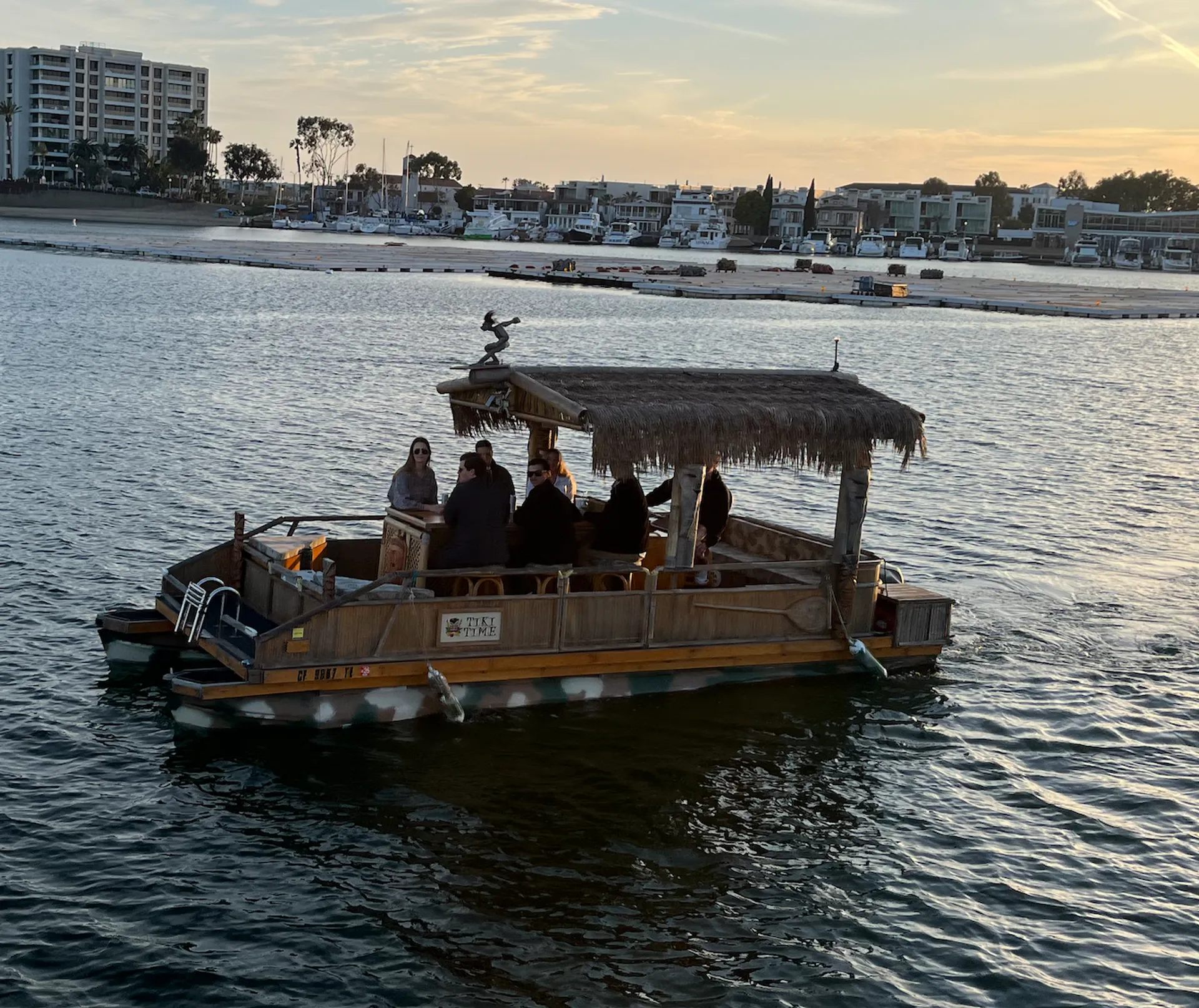 Newport Tiki Boat Cruise with Captain!