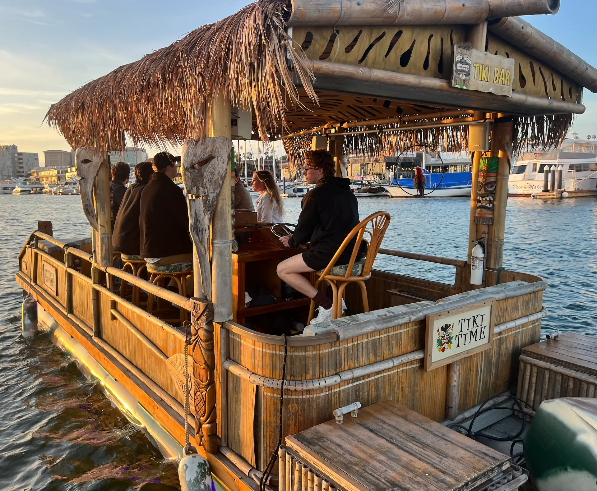 Newport Tiki Boat Cruise with Captain!