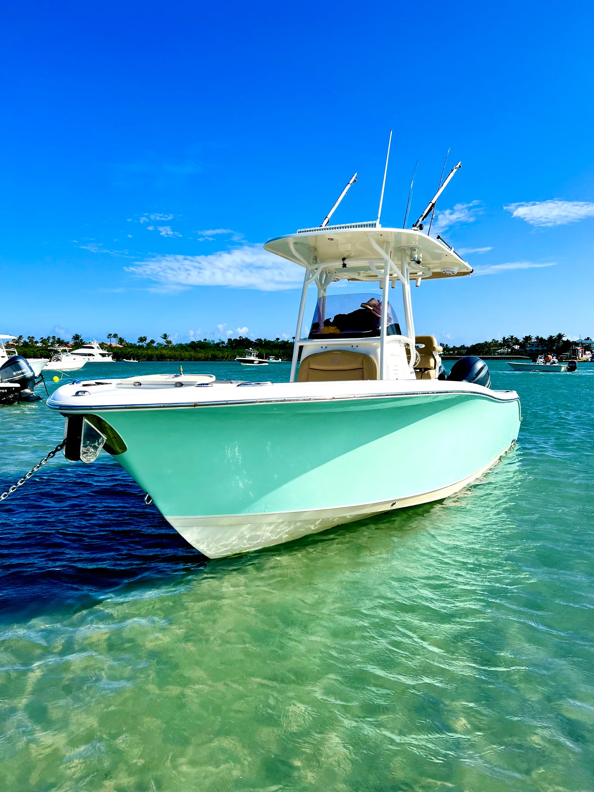 25' Twin Engine Center Console - Perfect for Sandbar or Fishing!