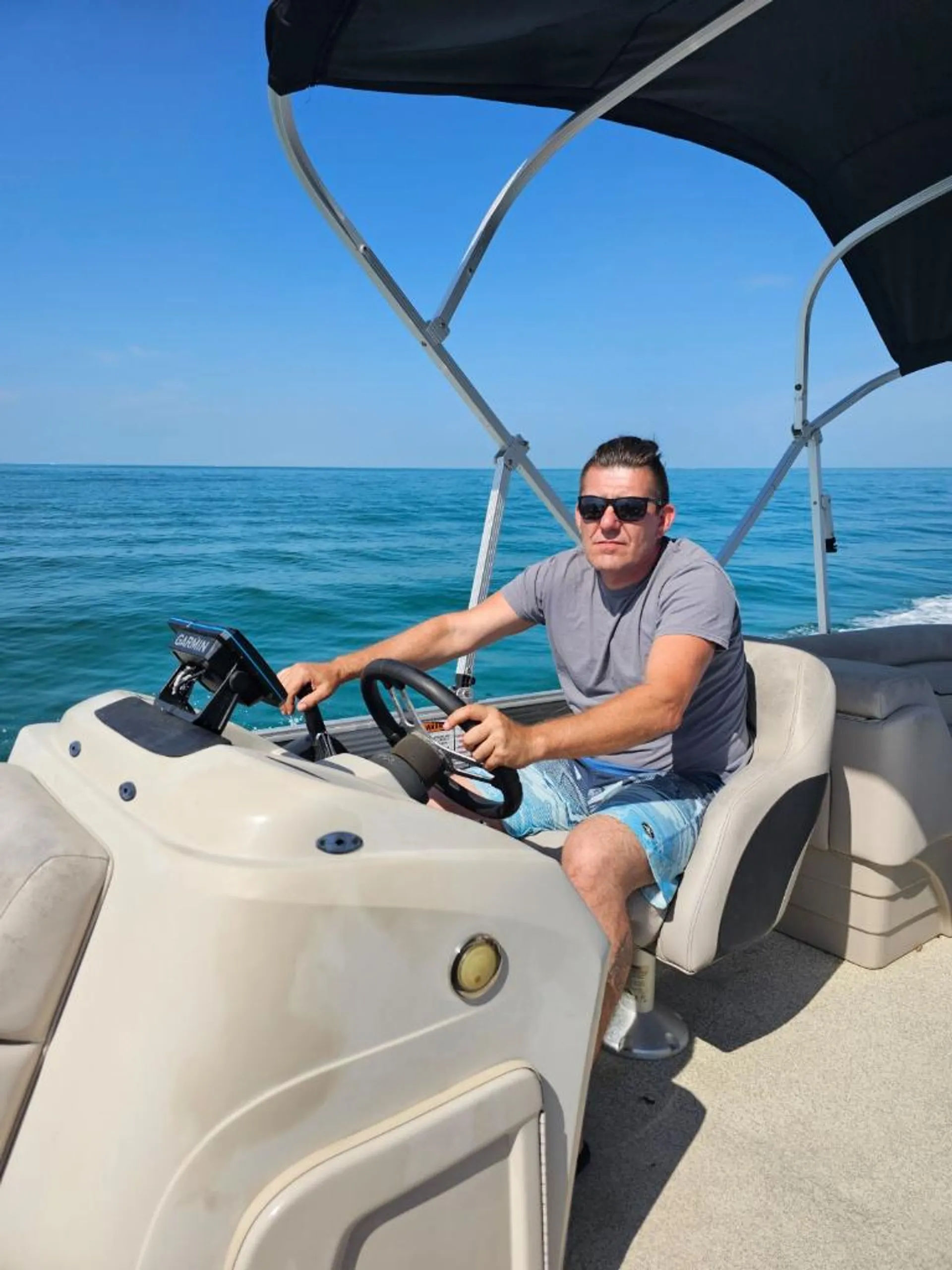 2019 beninngron 22 ft pontoon, yamaha 90hp 6x9 floating mat available