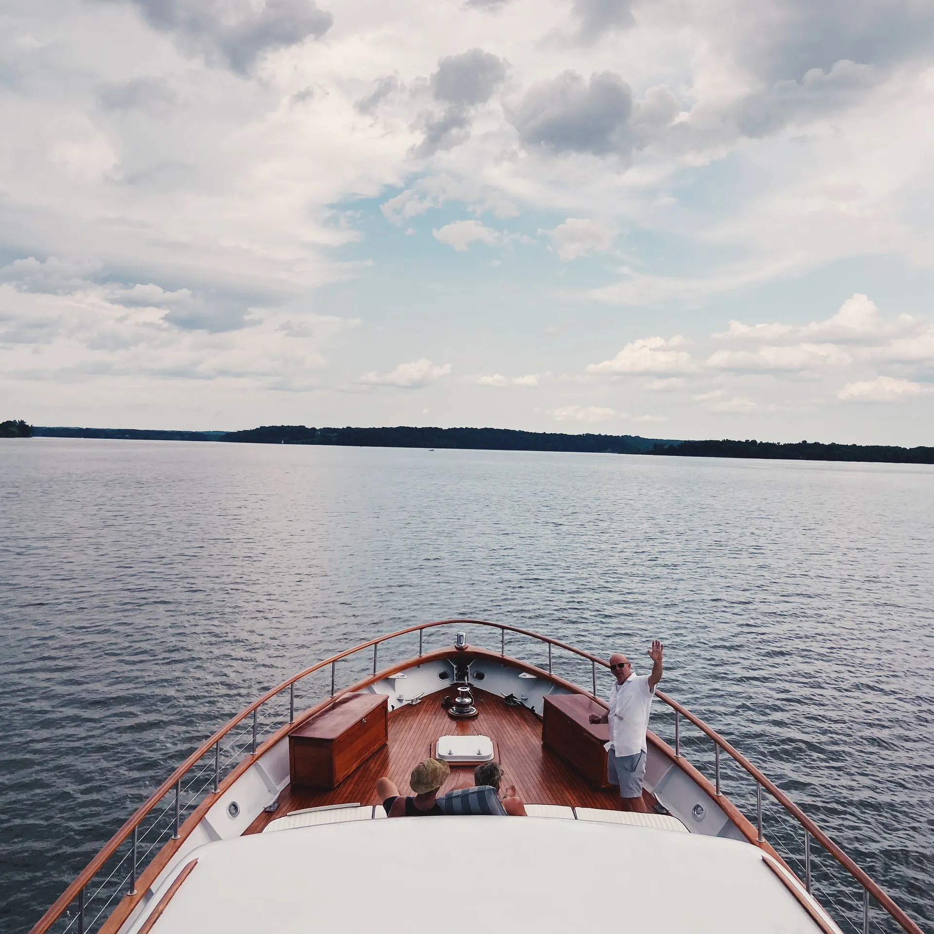 Cruise in Elegance Aboard Mid-Century Modern Motor Yacht, Patriot