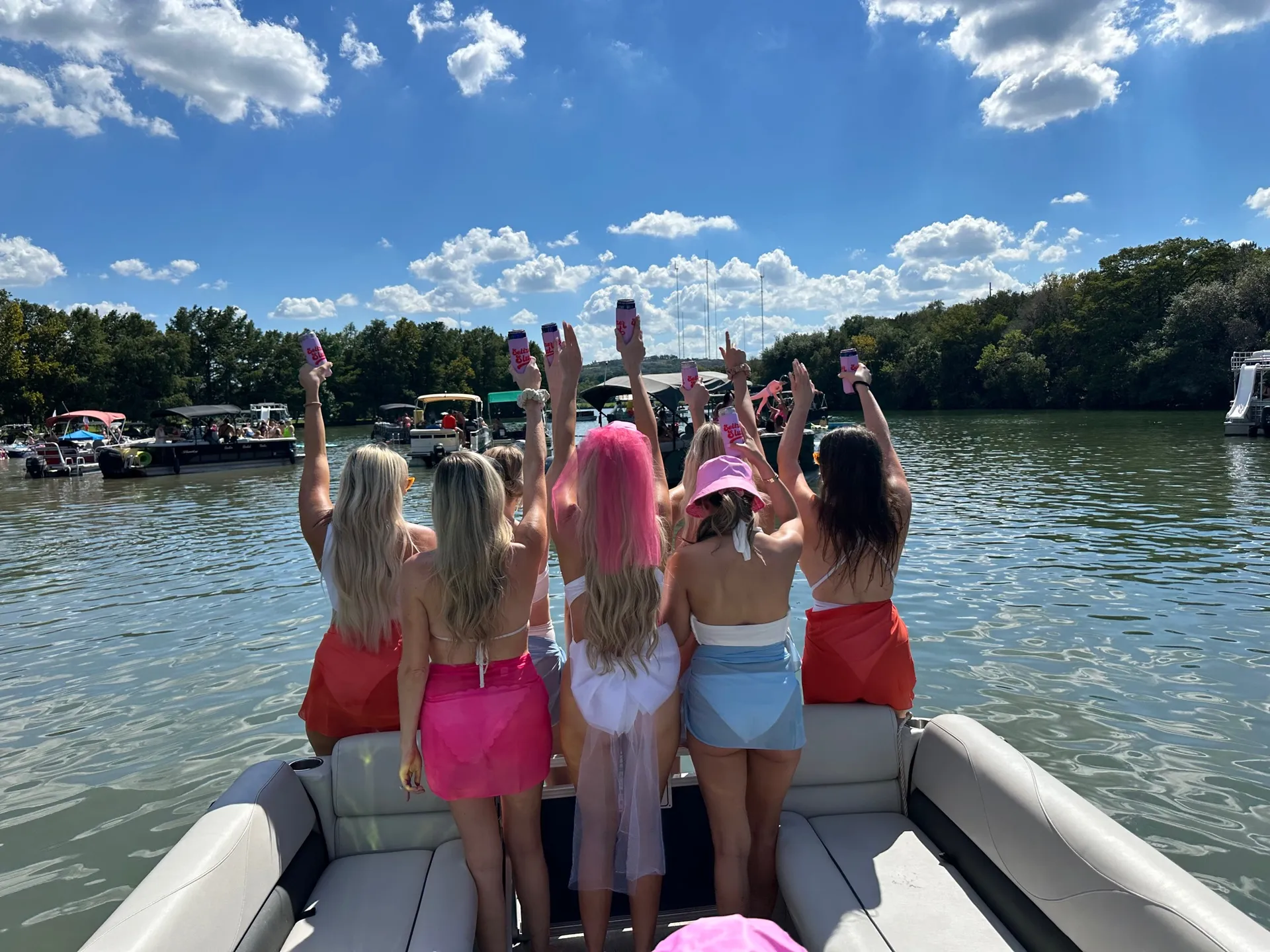 luxury Avalon pontoon Boat Cruise! Perfect for parties/families🎊🥂☀️