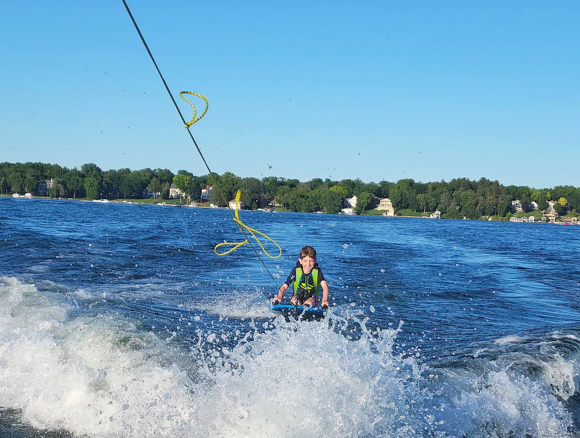 Experience Lake Country's GREEN GOBBLE'N: WI Surfing Action!