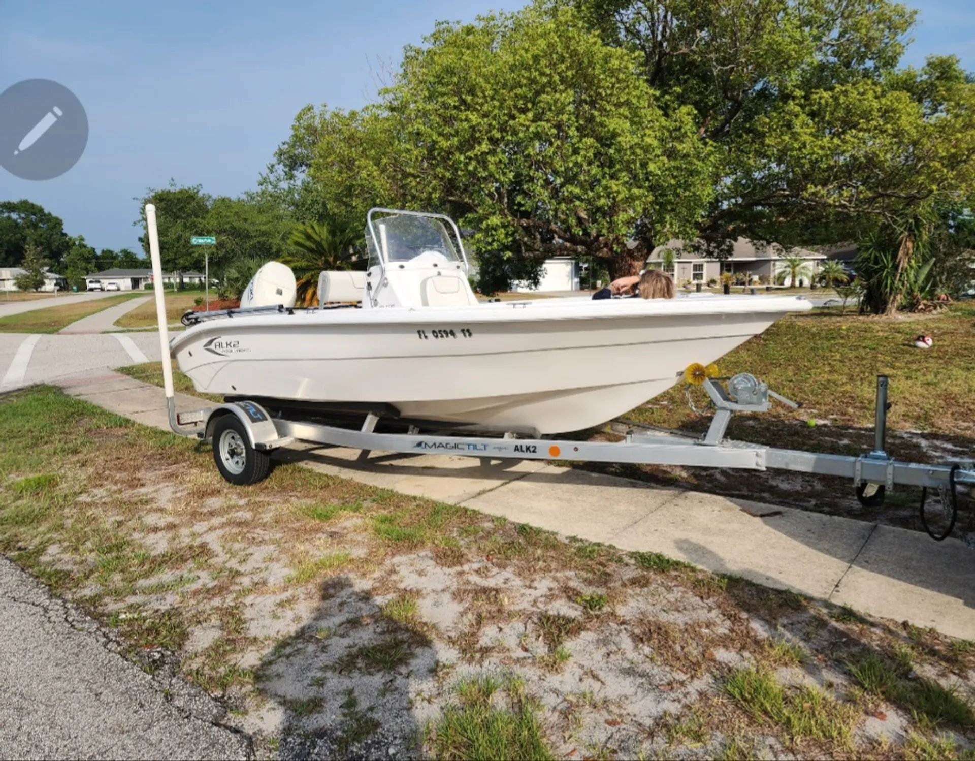 Fishing Center Console at Lake Monroe!